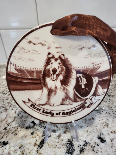 Texas A&M Ornaments | Reveille First Lady of Aggieland