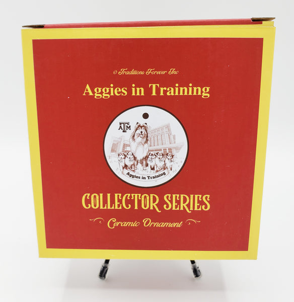 Texas A&M Ornaments | Aggies In Training | The Reveille Collection |
