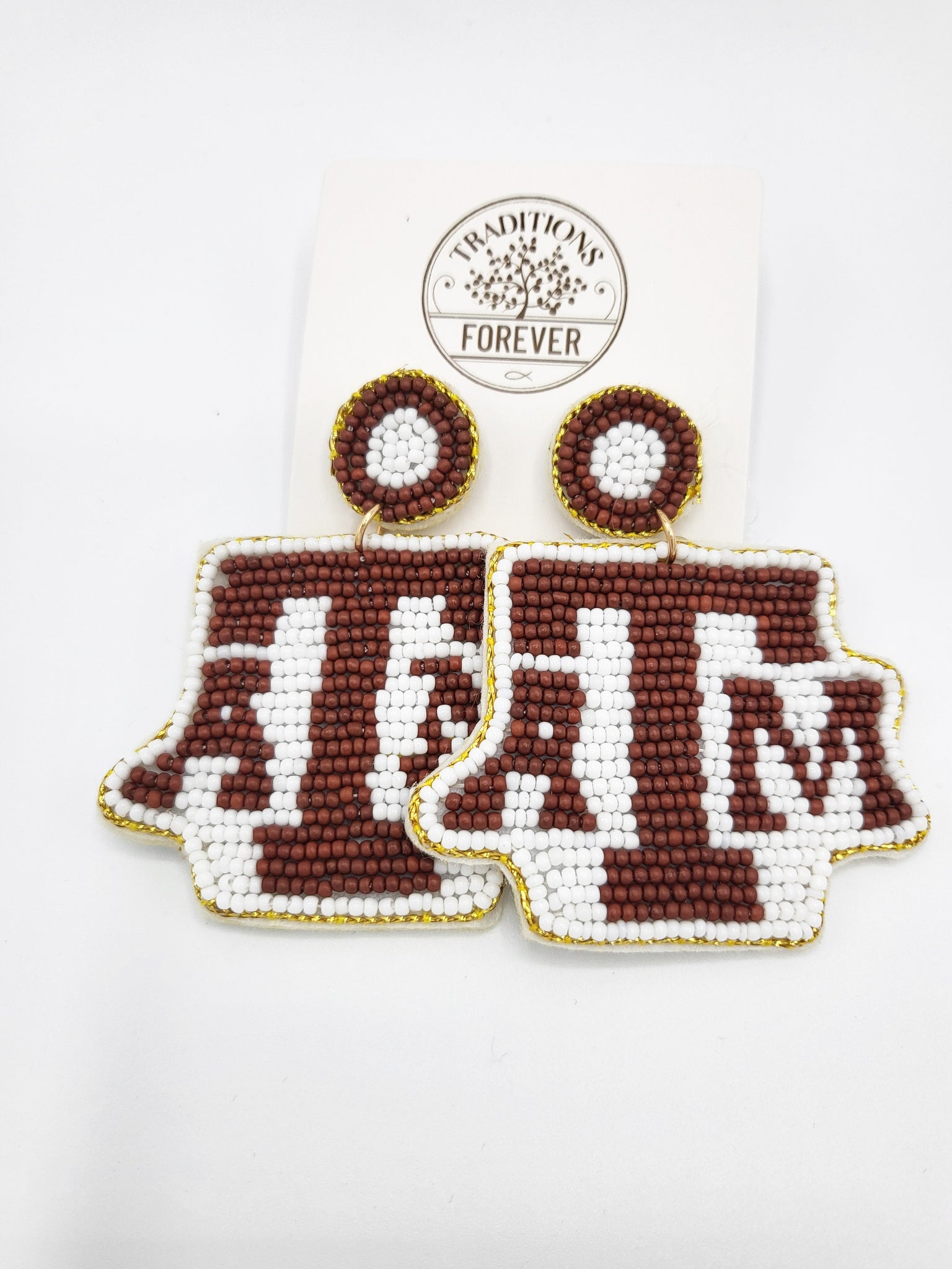 Texas A&M Earrings | A&M Logo | Original Design!