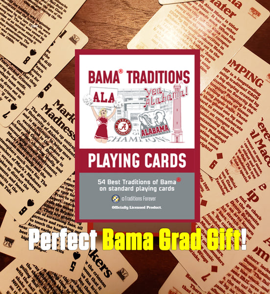 University of Alabama PLAYING CARDS